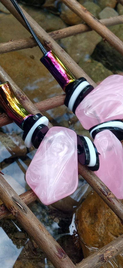 Inspiration Ethnique Bracelet Le Givré Rose