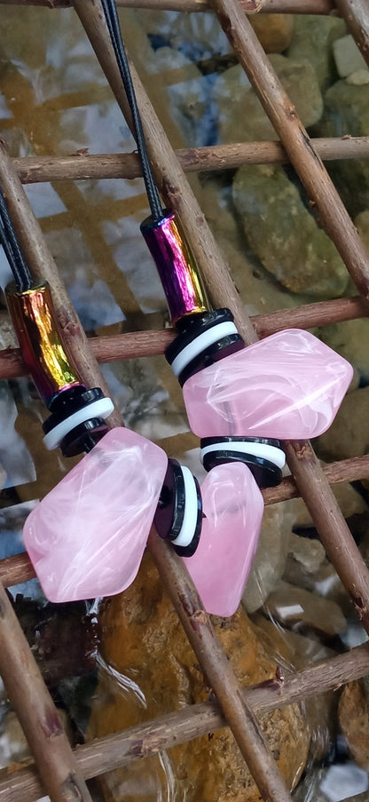 Inspiration Ethnique Bracelet Le Givré Rose