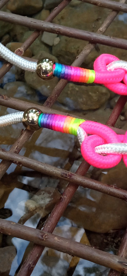 Inspiration Ethnique Collier Le Néon Rose