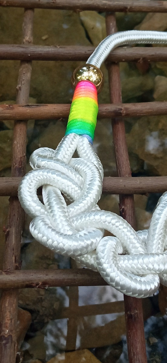 Inspiration Ethnique Collier Le Néon Blanc