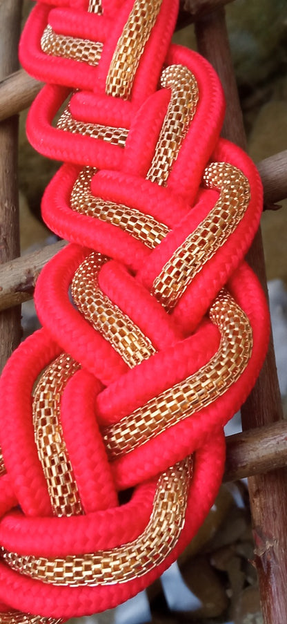 Collier d'inspiration ethnique: le Tressé