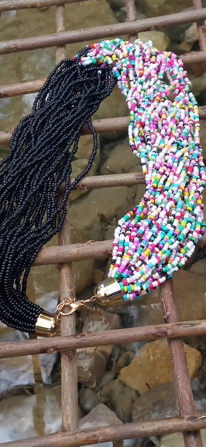 Inspiration Ethnique Collier de Perle Bintou