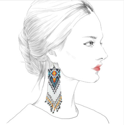 Les boucles d'oreille Tribales inspiration-ethnique.fr