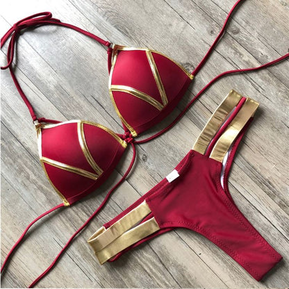 Red Déesse: Maillot de bain 2 Pièces