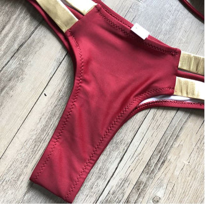 Red Déesse: Maillot de bain 2 Pièces