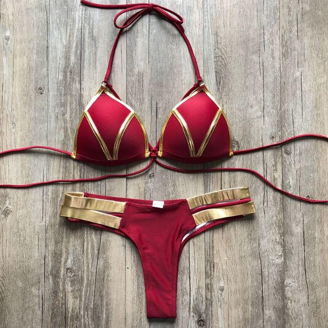 Red Déesse: Maillot de bain 2 Pièces