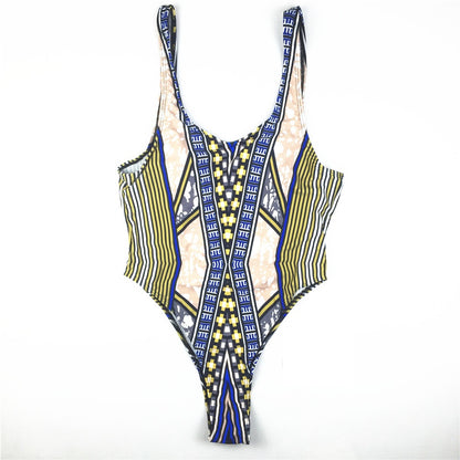 Maillot de bain Monokini imprimés Wax inspiration-ethnique.fr