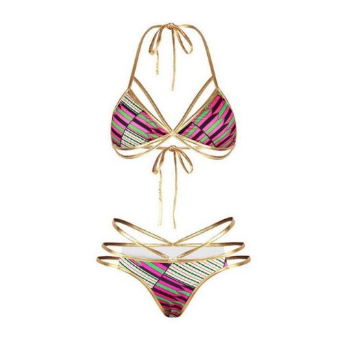 Brésilien Violet: Maillot de bain 2 Pièces