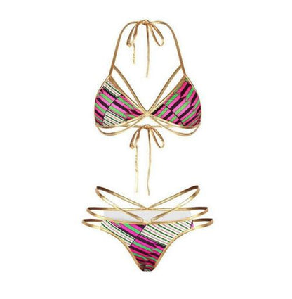 Brésilien Violet: Maillot de bain 2 Pièces