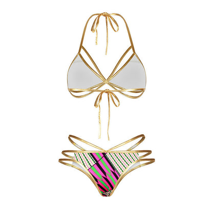 Brésilien Violet: Maillot de bain 2 Pièces