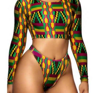 Terra Brasil: Maillot de bain 2 pièces Manche Longue