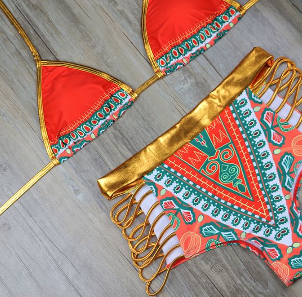 Mia Rouge: Maillot de bain 2 Pièces