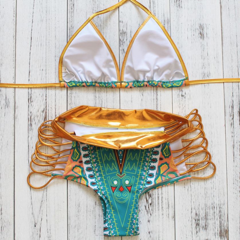 Mia Vert Clair: Maillot de bain 2 Pièces