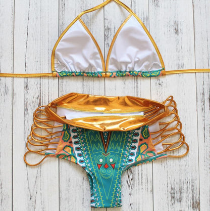 Mia Vert Clair: Maillot de bain 2 Pièces