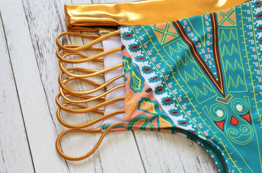 Mia Vert Clair: Maillot de bain 2 Pièces
