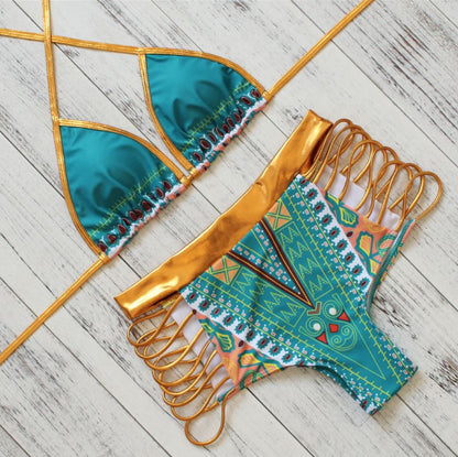 Mia Vert Clair: Maillot de bain 2 Pièces
