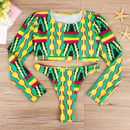 Terra Brasil: Maillot de bain 2 pièces Manche Longue