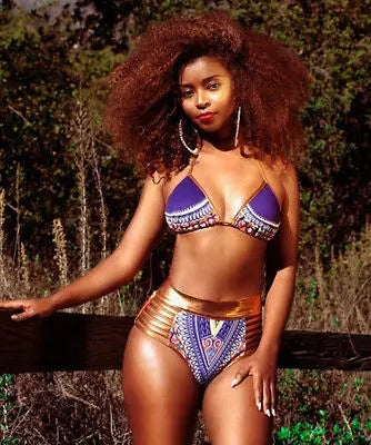 Mia Lavande: Maillot de bain 2 Pièces