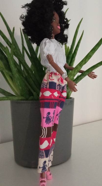 Poupée Gazelle - Fatoumata - Articulée de 30 cm