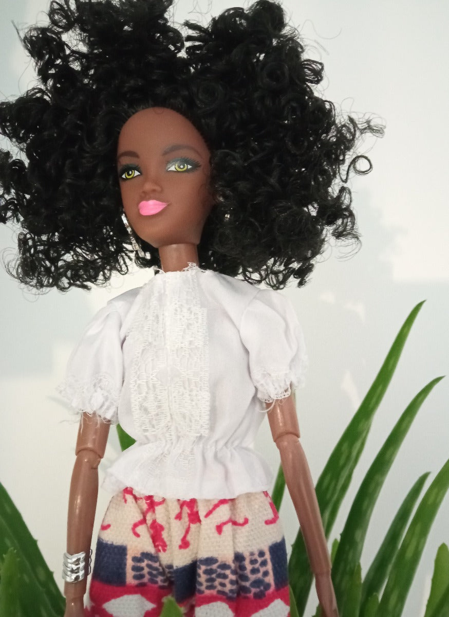 Poupée Gazelle - Fatoumata - Articulée de 30 cm