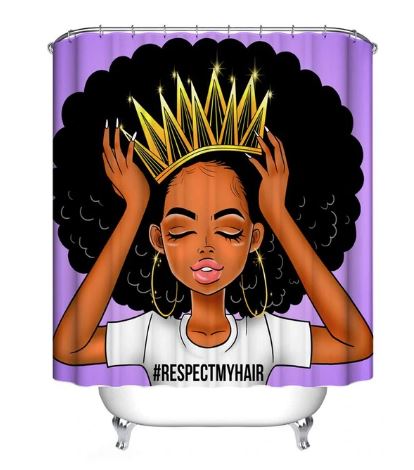 Rideau de Douche (180 x 180 cm) Afrique Art