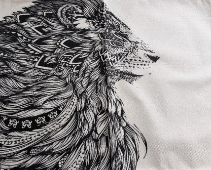 Set de Table Tissus Visuel Lion