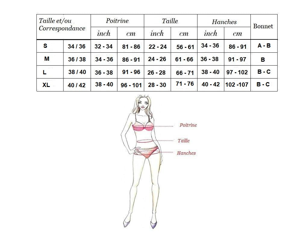 Red Déesse: Maillot de bain 2 Pièces