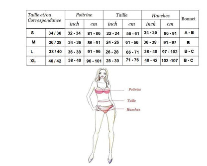 Red Déesse: Maillot de bain 2 Pièces