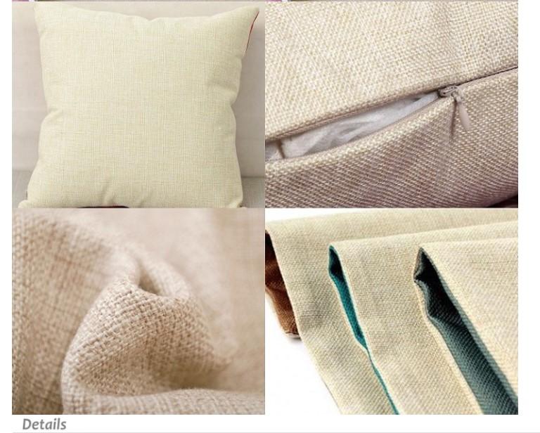 Taie de Coussin Animaux Rigolos en Lin (45 x 45 cm) - TCARL 002
