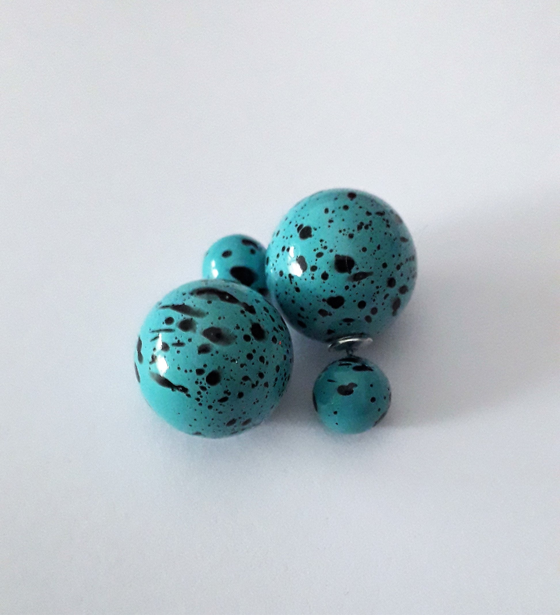 Boucles d'oreille mouchetés color's inspiration-ethnique.fr