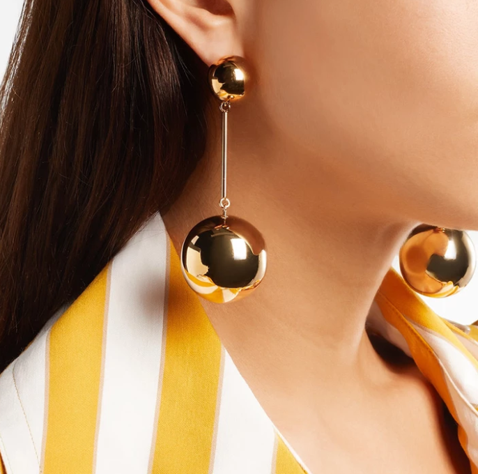 Boucles d'oreille les Douces Métalliques inspiration-ethnique.fr