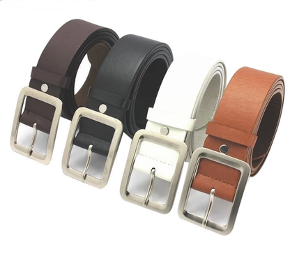 Ceinture Marron (Imitation Cuir) - Homme Classique
