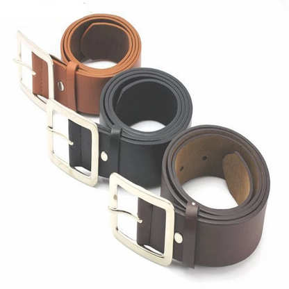 Ceinture Marron (Imitation Cuir) - Homme Classique
