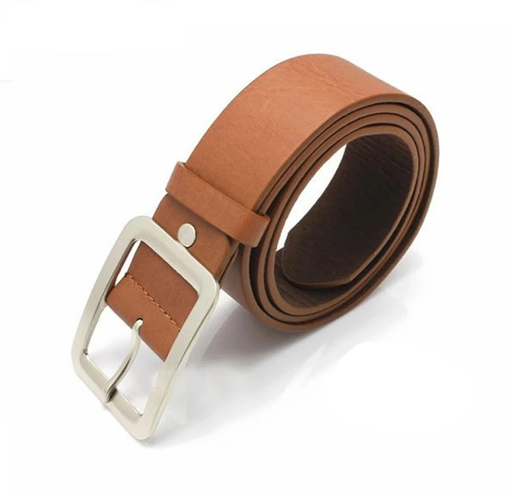 Ceinture Marron (Imitation Cuir) - Homme Classique