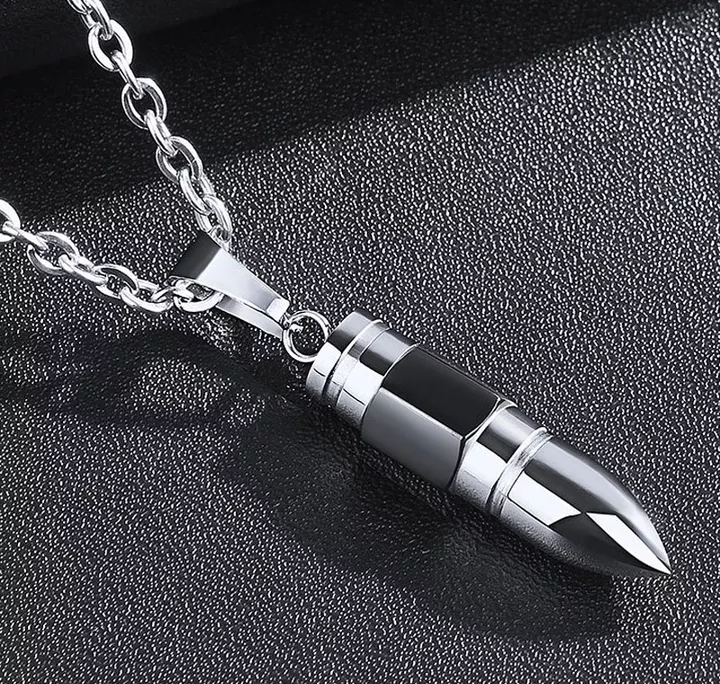 Collier Homme: la Balle Black