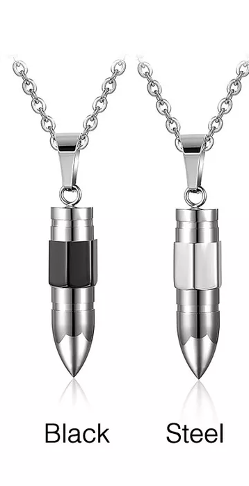 Collier Homme: la Balle Black