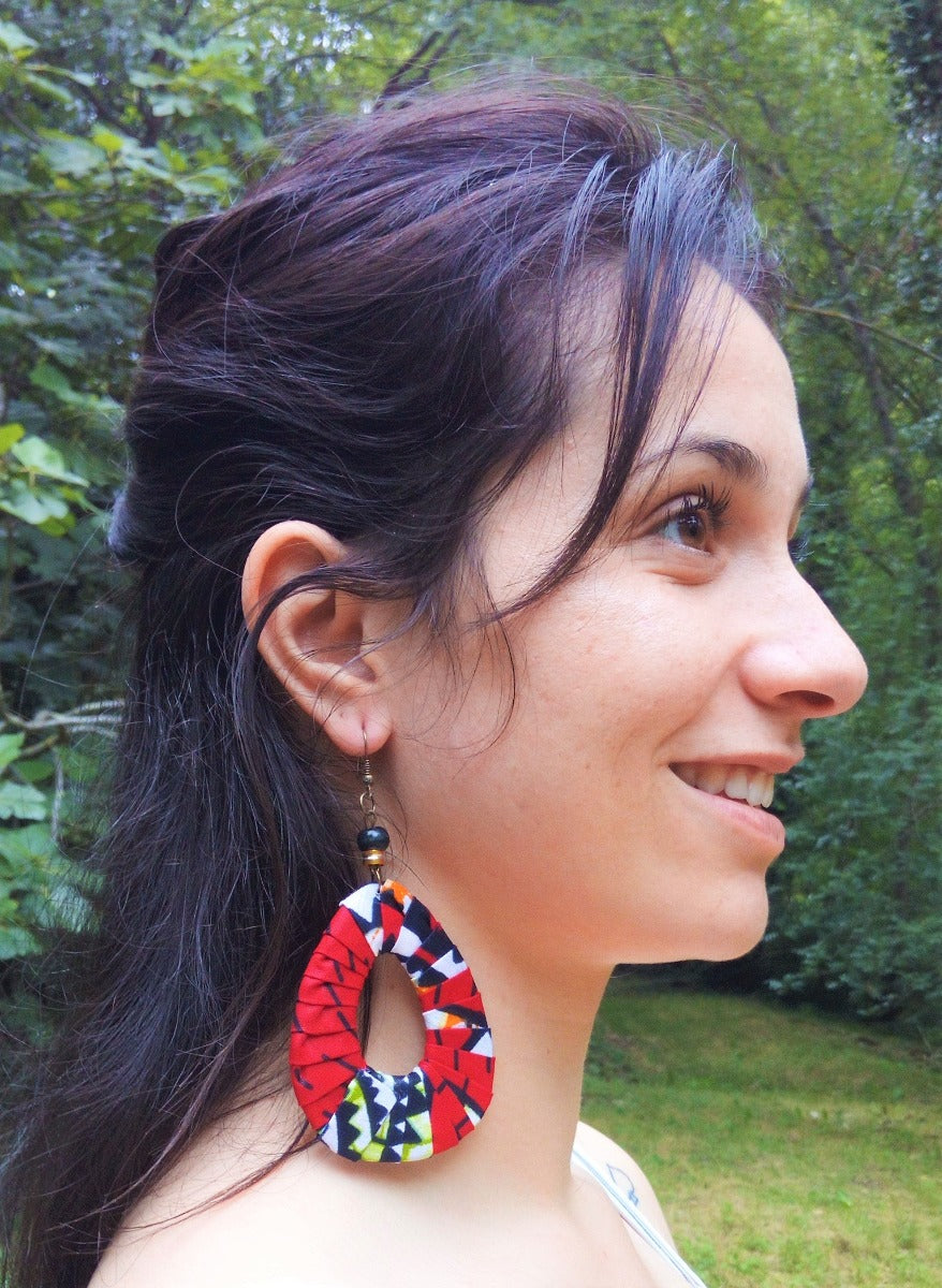Boucles d'oreille les Intrigantes inspiration-ethnique.fr