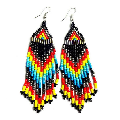 Boucles d'oreille les Tribales inspiration-ethnique.fr