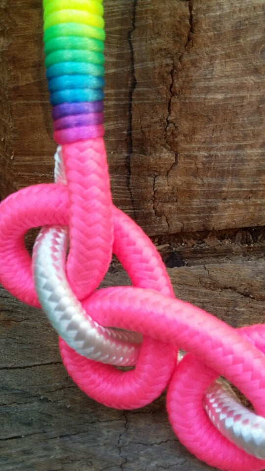 Inspiration Ethnique Collier Le Néon Rose