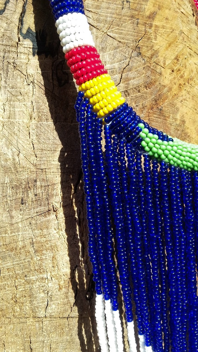 Collier d'inspiration ethnique: Terre de Lumières