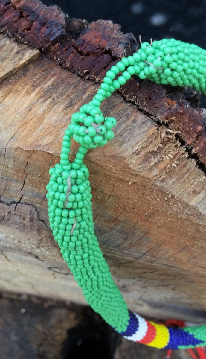 Collier d'inspiration ethnique: Terre de Lumières