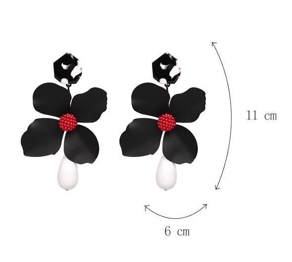Boucles d'oreille d'inspiration ethnique: la Fleur de vie