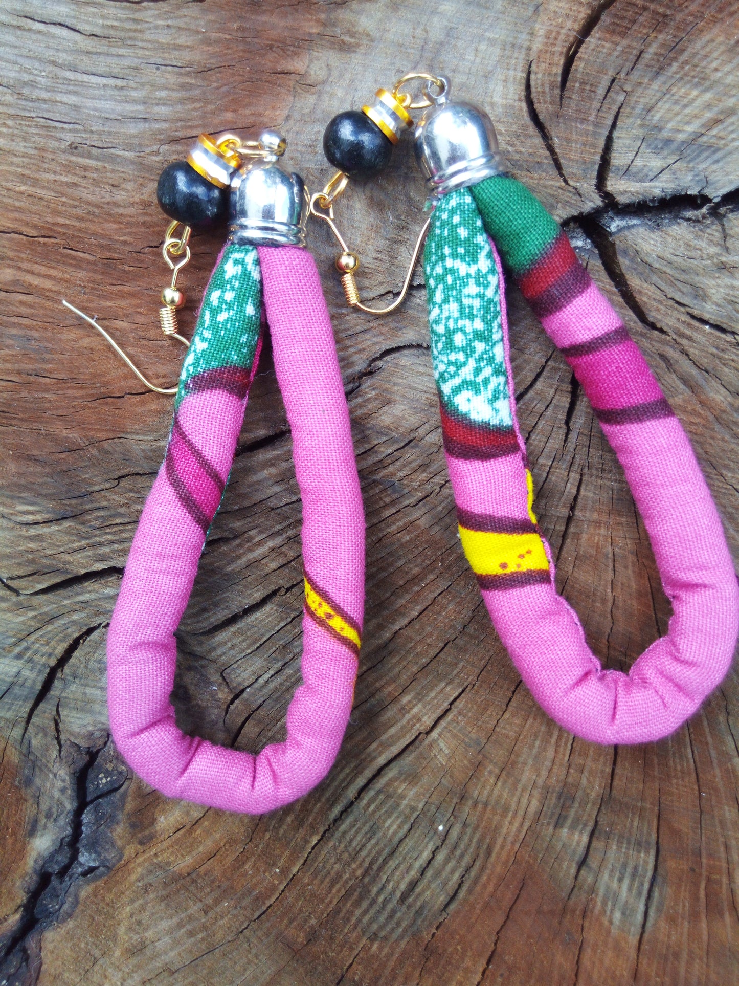 Boucles d'oreille les Dynamiques inspiration-ethnique.fr